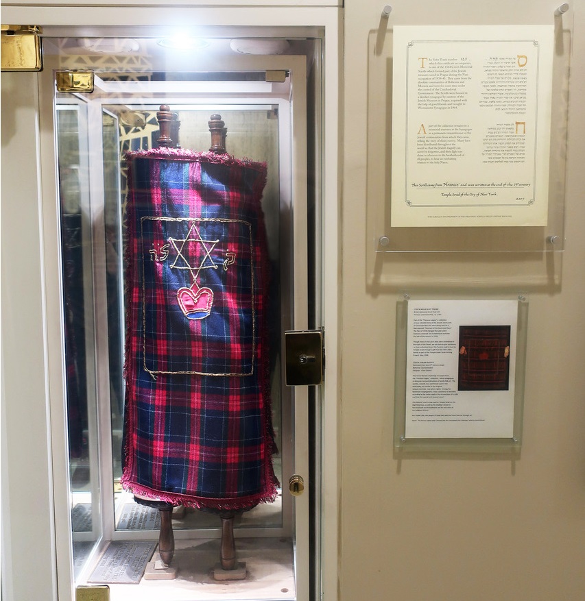 A Torah Scroll Saved on Kristallnacht